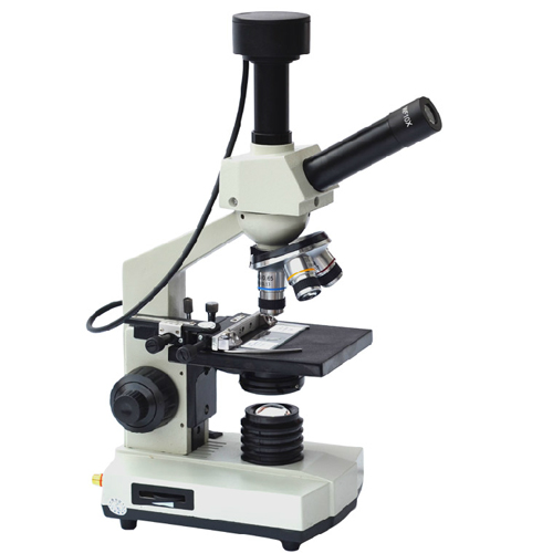 5cgo 14758871441 光學專業顯微鏡 單目一滴血檢測儀器魚病脂螨蟲精子高清一體  ZYN71210